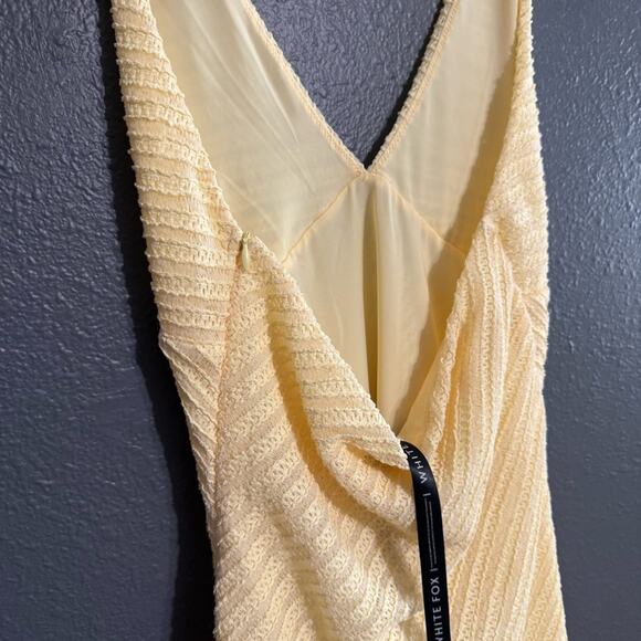 White Fox NWT All I Wanted Was This Mini Dress Size XL - Picture 8 of 11